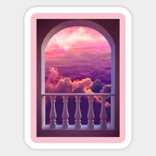 Pastel Clouds Sticker